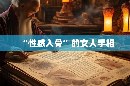 “性感入骨”的女人手相 “性感入骨”的女人手相