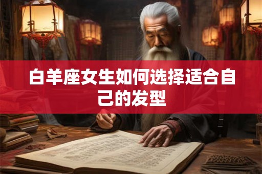 白羊座女生如何选择适合自己的发型