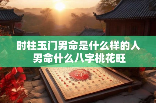 时柱玉门男命是什么样的人 男命什么八字桃花旺 时柱玉门男命是什么样的人 男命什么八字桃花旺