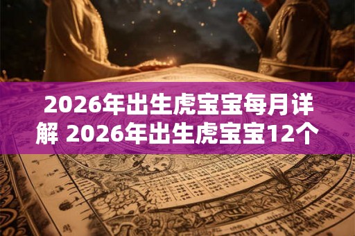 2026年出生虎宝宝每月详解 2026年出生虎宝宝12个月的命运解析 2026年出生虎宝宝每月详解 2026年出生虎宝宝12个月的命运解析