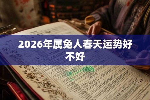 2026年属兔人春天运势好不好