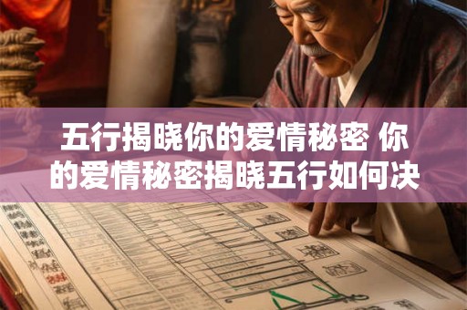 五行揭晓你的爱情秘密 你的爱情秘密揭晓五行如何决定
