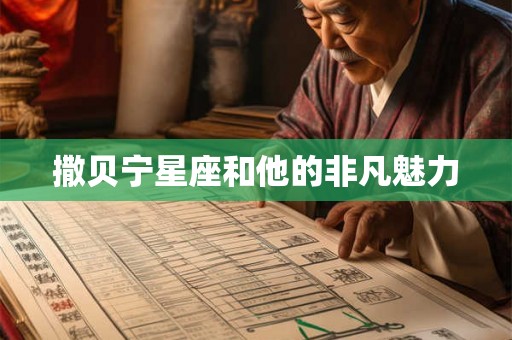 撒贝宁星座和他的非凡魅力 撒贝宁星座和他的非凡魅力