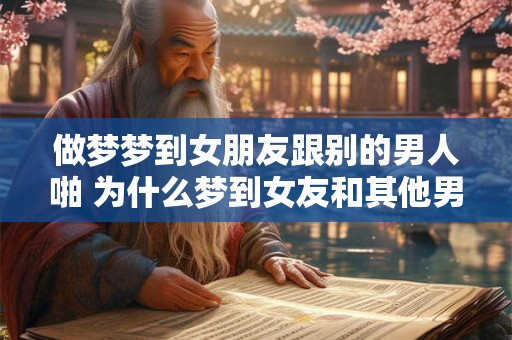 做梦梦到女朋友跟别的男人啪 为什么梦到女友和其他男人有关系