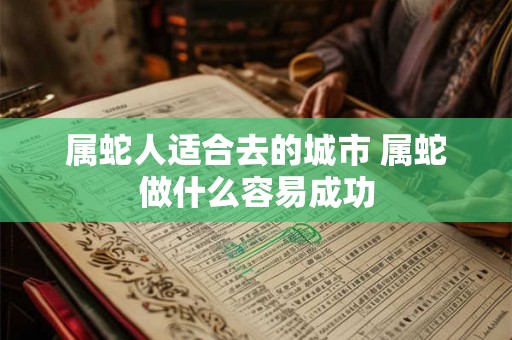 属蛇人适合去的城市 属蛇做什么容易成功