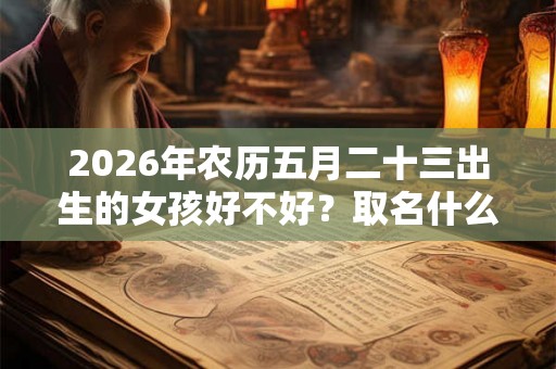 2026年农历五月二十三出生的女孩好不好?取名什么吉祥? 2026年农历五月二十三出生的女孩好不好?取名什么吉祥?