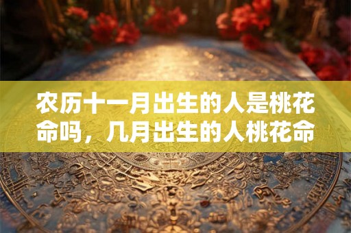 农历十一月出生的人是桃花命吗，几月出生的人桃花命最旺？