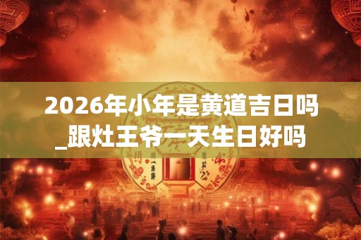 2026年小年是黄道吉日吗_跟灶王爷一天生日好吗