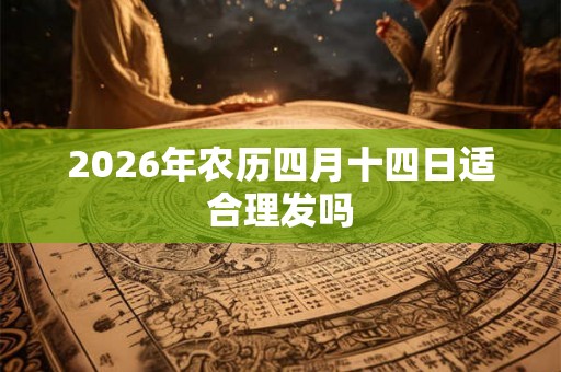 2026年农历四月十四日适合理发吗 2026年农历四月十四日适合理发吗