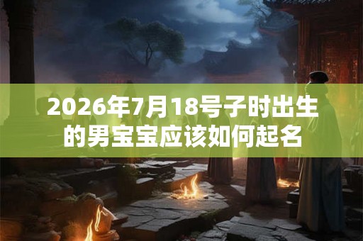 2026年7月18号子时出生的男宝宝应该如何起名 2026年7月18号子时出生的男宝宝应该如何起名