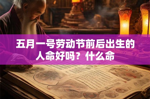 五月一号劳动节前后出生的人命好吗?什么命 五月一号劳动节前后出生的人命好吗?什么命