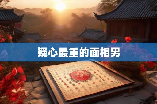 疑心最重的面相男