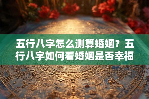 五行八字怎么测算婚姻？五行八字如何看婚姻是否幸福？