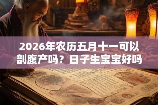 2026年农历五月十一可以剖腹产吗?日子生宝宝好吗? 2026年农历五月十一可以剖腹产吗?日子生宝宝好吗?