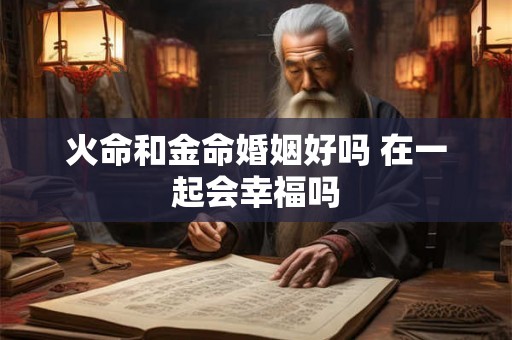 火命和金命婚姻好吗 在一起会幸福吗