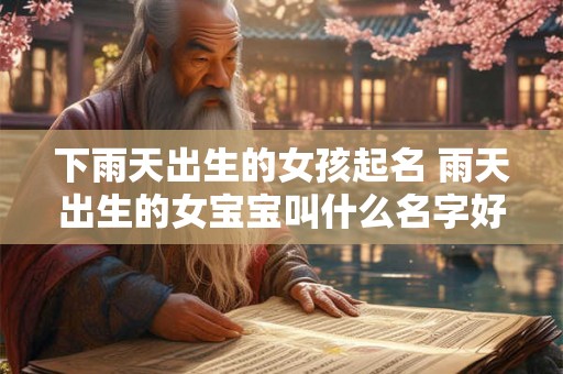下雨天出生的女孩起名 雨天出生的女宝宝叫什么名字好