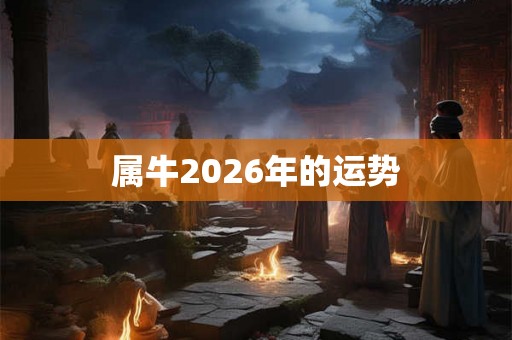 属牛2026年的运势