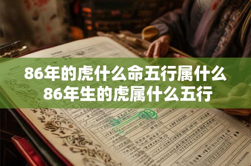 86年的虎什么命五行属什么 86年生的虎属什么五行 86年的虎什么命五行属什么 86年生的虎属什么五行