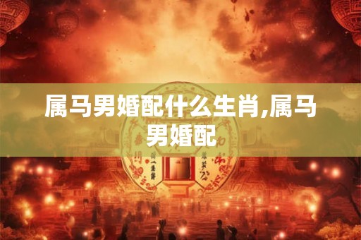 属马男婚配什么生肖,属马男婚配