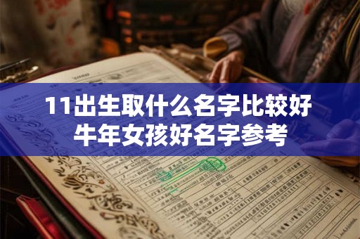 11出生取什么名字比较好 牛年女孩好名字参考