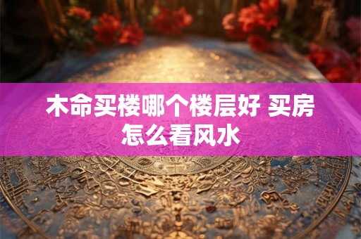 木命买楼哪个楼层好 买房怎么看风水 木命买楼哪个楼层好 买房怎么看风水