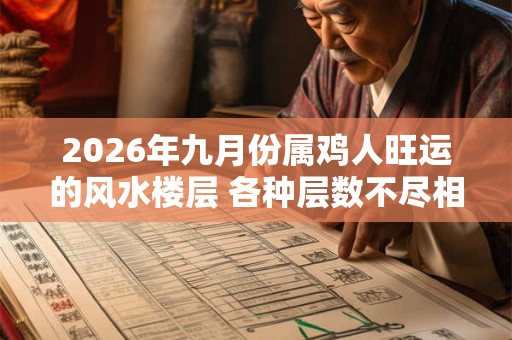2026年九月份属鸡人旺运的风水楼层 各种层数不尽相同