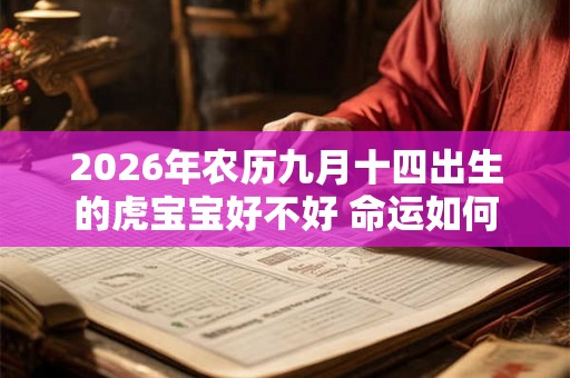 2026年农历九月十四出生的虎宝宝好不好 命运如何