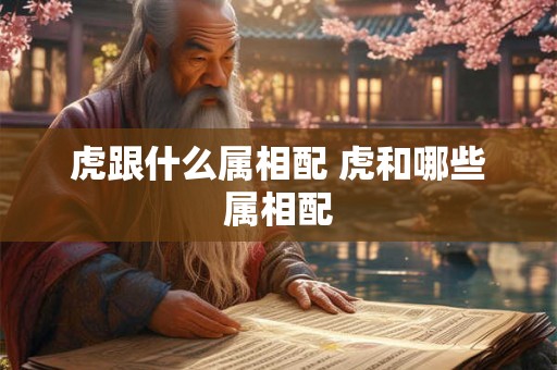 虎跟什么属相配 虎和哪些属相配