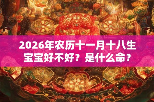 2026年农历十一月十八生宝宝好不好？是什么命？