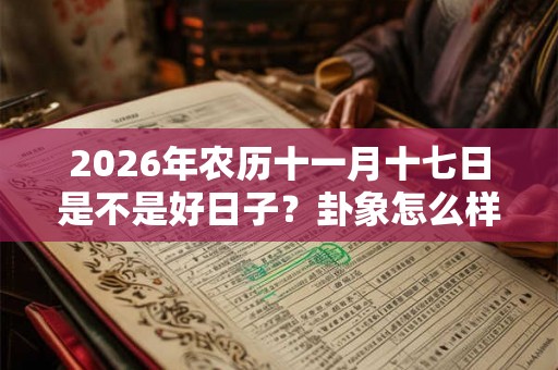 2026年农历十一月十七日是不是好日子？卦象怎么样？