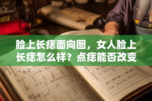 脸上长痣面向图，女人脸上长痣怎么样？点痣能否改变一个人的命运？