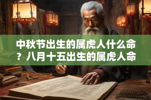 中秋节出生的属虎人什么命？八月十五出生的属虎人命好吗？