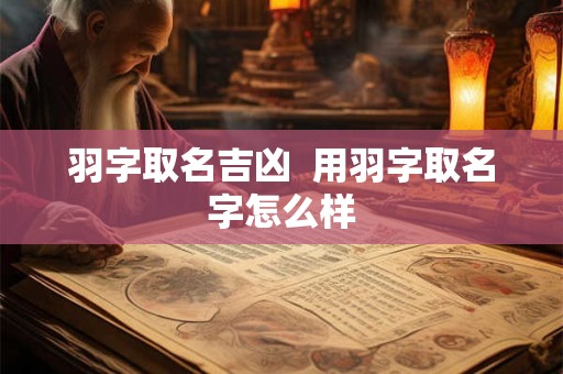 羽字取名吉凶  用羽字取名字怎么样