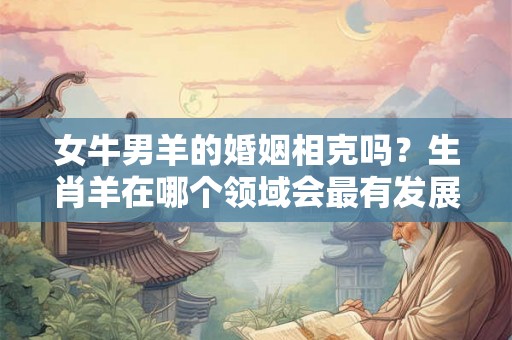 女牛男羊的婚姻相克吗?生肖羊在哪个领域会最有发展? 女牛男羊的婚姻相克吗?生肖羊在哪个领域会最有发展?