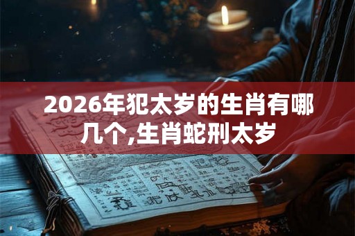 2026年犯太岁的生肖有哪几个,生肖蛇刑太岁