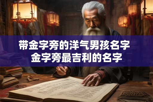 带金字旁的洋气男孩名字  金字旁最吉利的名字