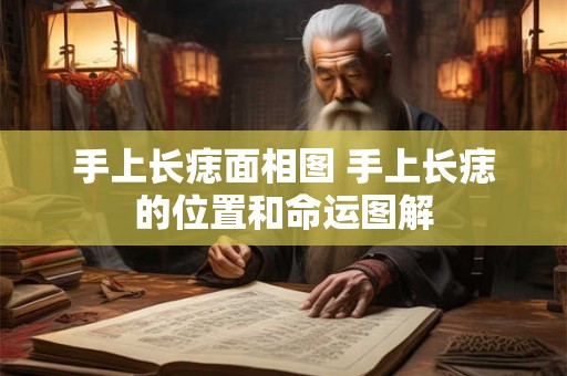 手上长痣面相图 手上长痣的位置和命运图解