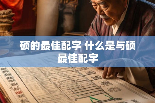 硕的最佳配字 什么是与硕最佳配字