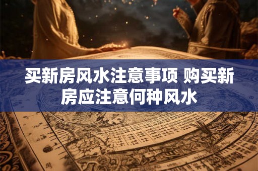 买新房风水注意事项 购买新房应注意何种风水 买新房风水注意事项 购买新房应注意何种风水