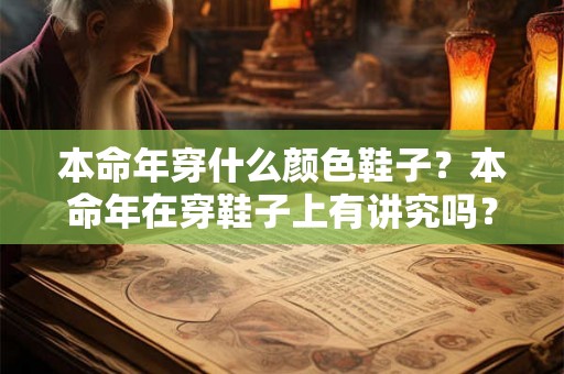 本命年穿什么颜色鞋子？本命年在穿鞋子上有讲究吗？