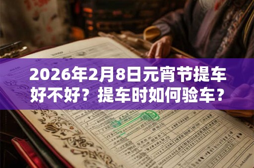 2026年2月8日元宵节提车好不好？提车时如何验车？