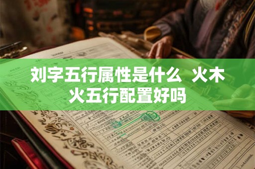 刘字五行属性是什么  火木火五行配置好吗
