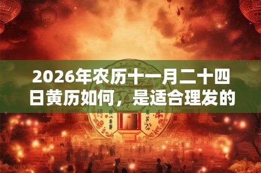 2026年农历十一月二十四日黄历如何，是适合理发的日子吗？