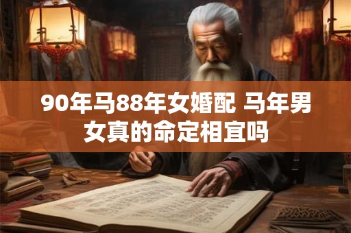 90年马88年女婚配 马年男女真的命定相宜吗 90年马88年女婚配 马年男女真的命定相宜吗