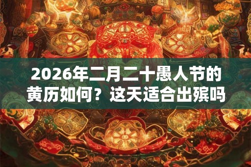 2026年二月二十愚人节的黄历如何？这天适合出殡吗？