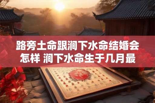 路旁土命跟涧下水命结婚会怎样 涧下水命生于几月最好
