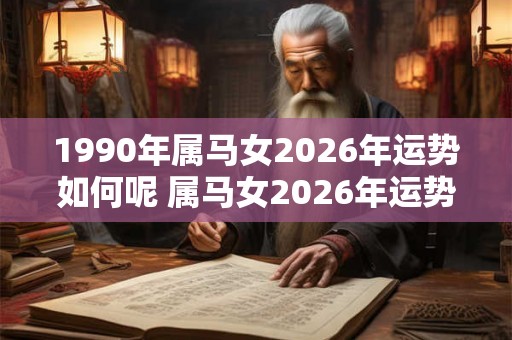1990年属马女2026年运势如何呢 属马女2026年运势如何