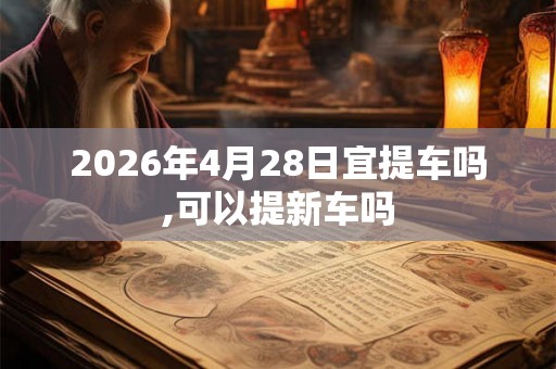 2026年4月28日宜提车吗,可以提新车吗