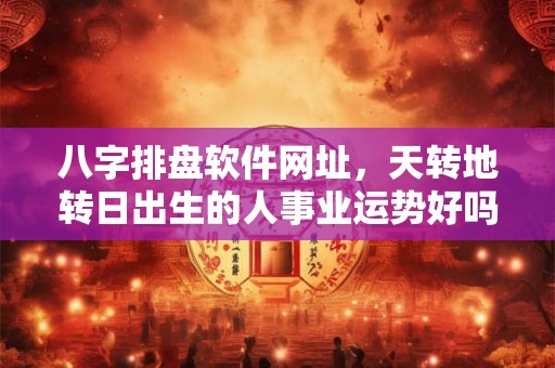 八字排盘软件网址,天转地转日出生的人事业运势好吗? 八字排盘软件网址,天转地转日出生的人事业运势好吗?
