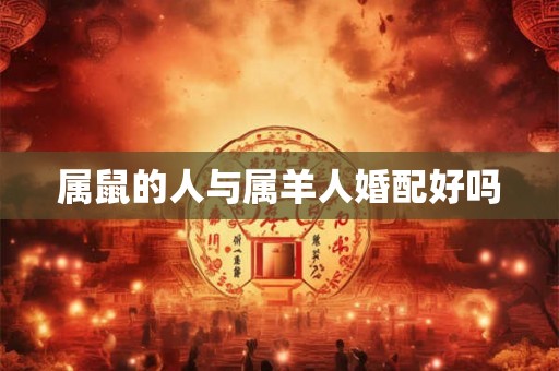 属鼠的人与属羊人婚配好吗